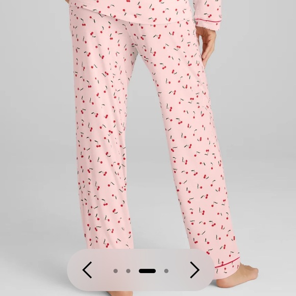 Tommy John Other - NWT Tommy John downtime pink cherries pajama pants size small